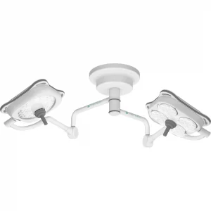Foco Cirurgico de Teto LED DOIS BRACOS DUPLEX 4LE-M1LE 160.000 + 160.000 LUX